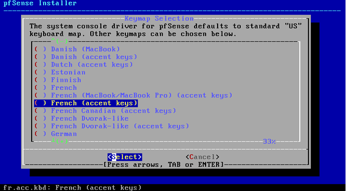 pfsense-langue